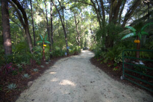 St. Johns Botanical Gardens - Entrance