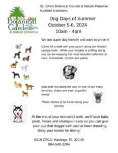 Dog Days of Summer - St. Johns Botanical Garden and Nature Preserve